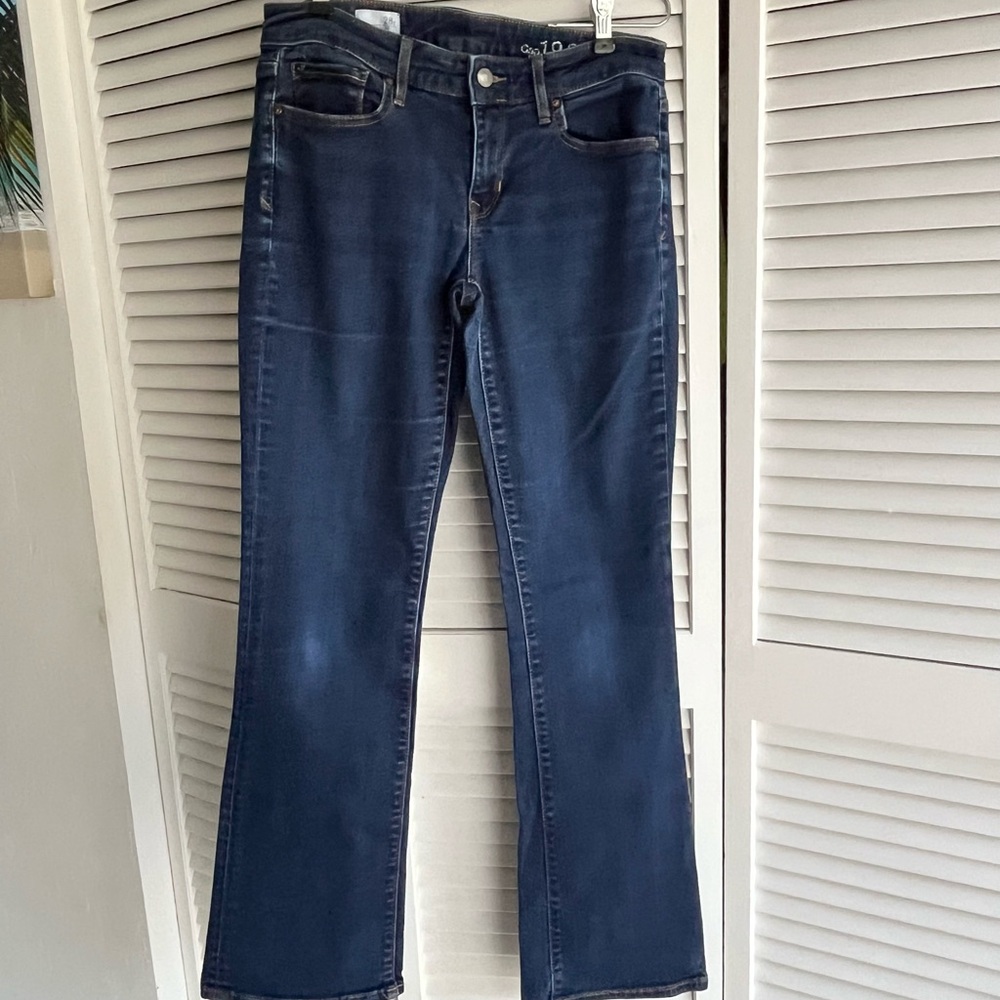 Women's Sexy Boot Cut Blue Jeans by The Gap